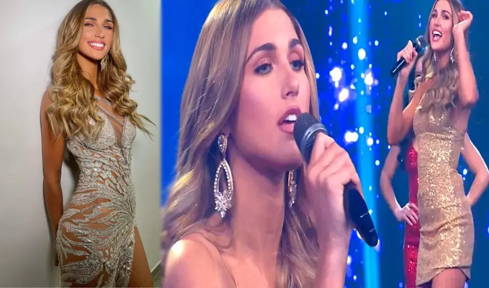 Alessia Rovegno ignora las críticas en su camino al Miss Perú 2022. Foto: Captura América TV Alessia Rovegno ignora las críticas en su camino al Miss Perú 2022. Foto: Captura América TV