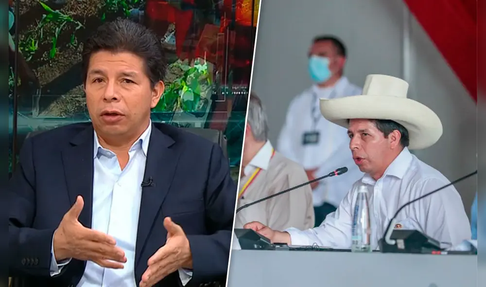 El jefe de Estado dio una entrevista a TV Perú después de más de 100 días de no brindar declaraciones a la prensa. Foto: composición/captura TV Perú/Presidencia del Perú/Twitter