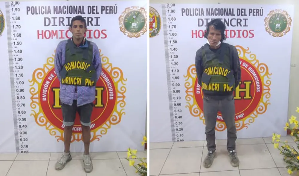 Un peruano y un venezolano, acusados de un homicidio en Los Olivos, declaran esta mañana ante la Dirincri. Foto: composición/difusión Un peruano y un venezolano, acusados de un homicidio en Los Olivos, declaran esta mañana ante la Dirincri. Foto: composición/difusión
