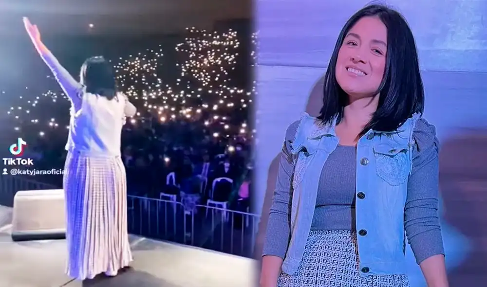 Katy Jara debutó como cantante cristiana. Foto: captura TikTok / Instagram