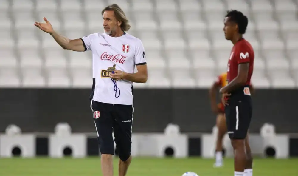 Ricardo Gareca va por su segunda clasificación al Mundial con Perú. Foto: selección peruana.