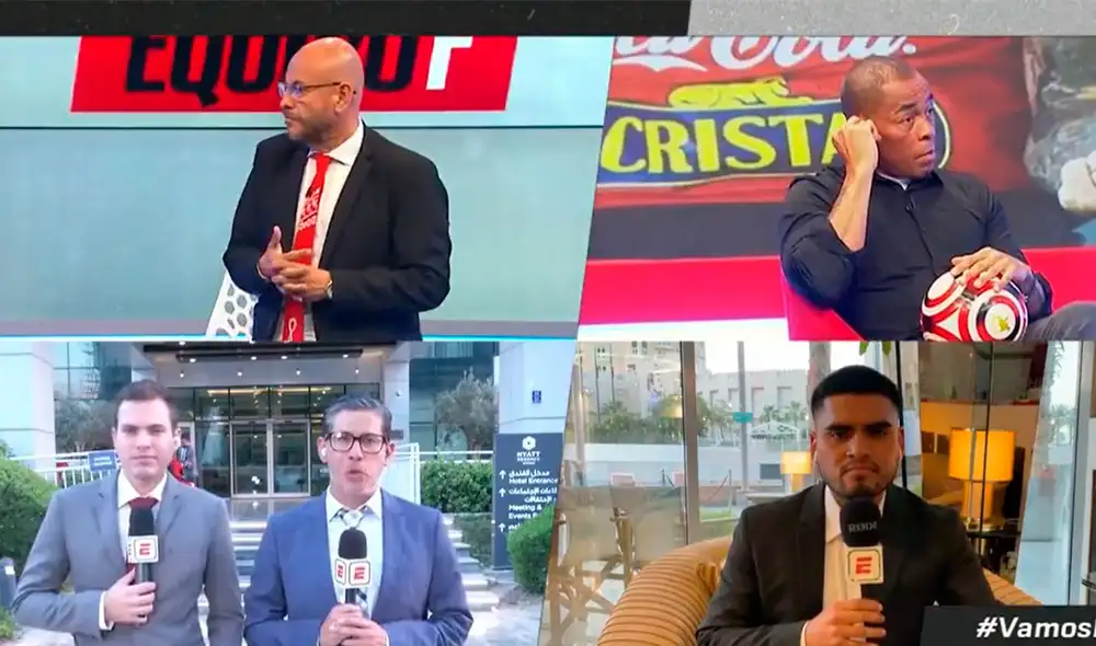 Los panelistas de Equipo F debatieron sobre la ausencia de Yotún. Foto: captura/ESPN
