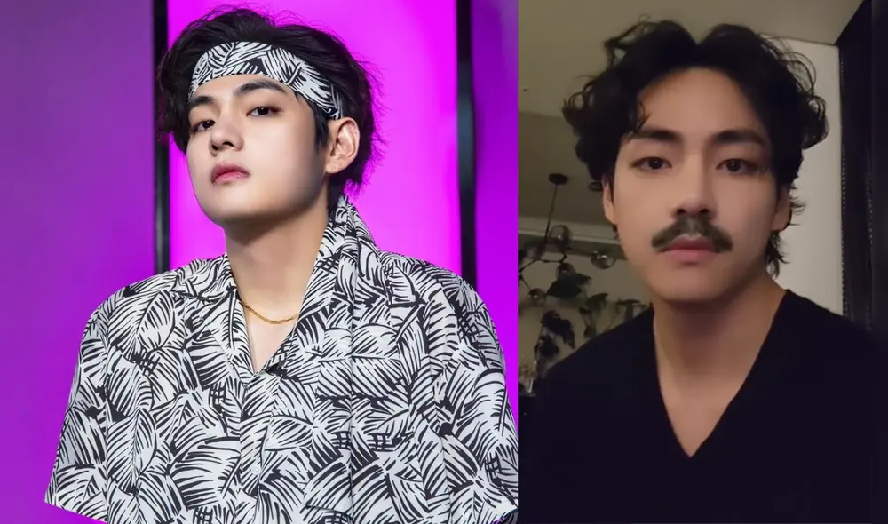Taehyung  de BTS sigue enamorando a ARMY de América Latina con canción en español. Foto: composición/Twitter.