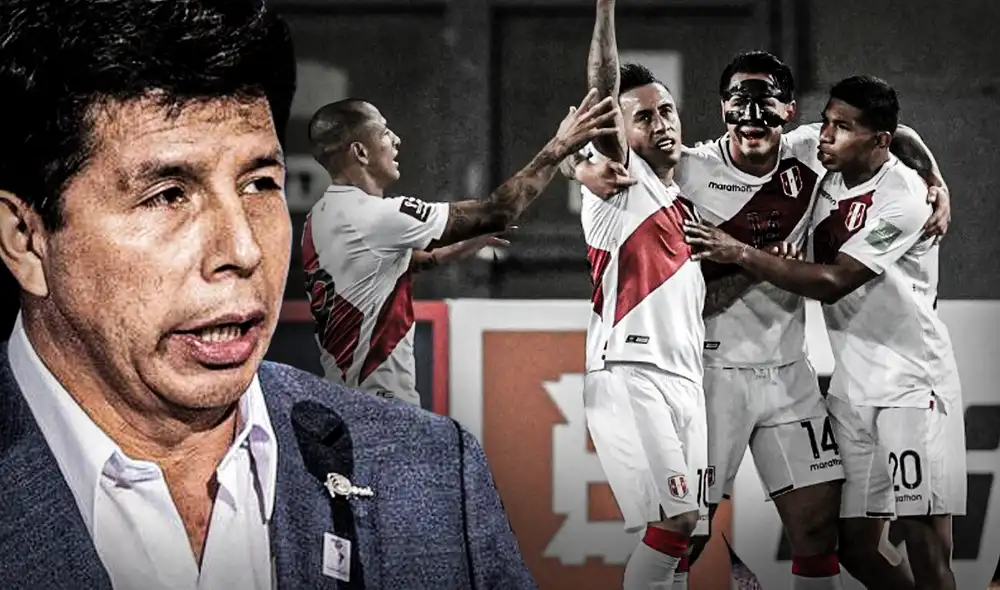 Pedro Castillo envió un mensaje de aliento a la representación nacional previo al partido de repechaje contra Australia. Foto: composición Jazmin Ceras / La República Pedro Castillo envió un mensaje de aliento a la representación nacional previo al partido de repechaje contra Australia. Foto: composición Jazmin Ceras / La República