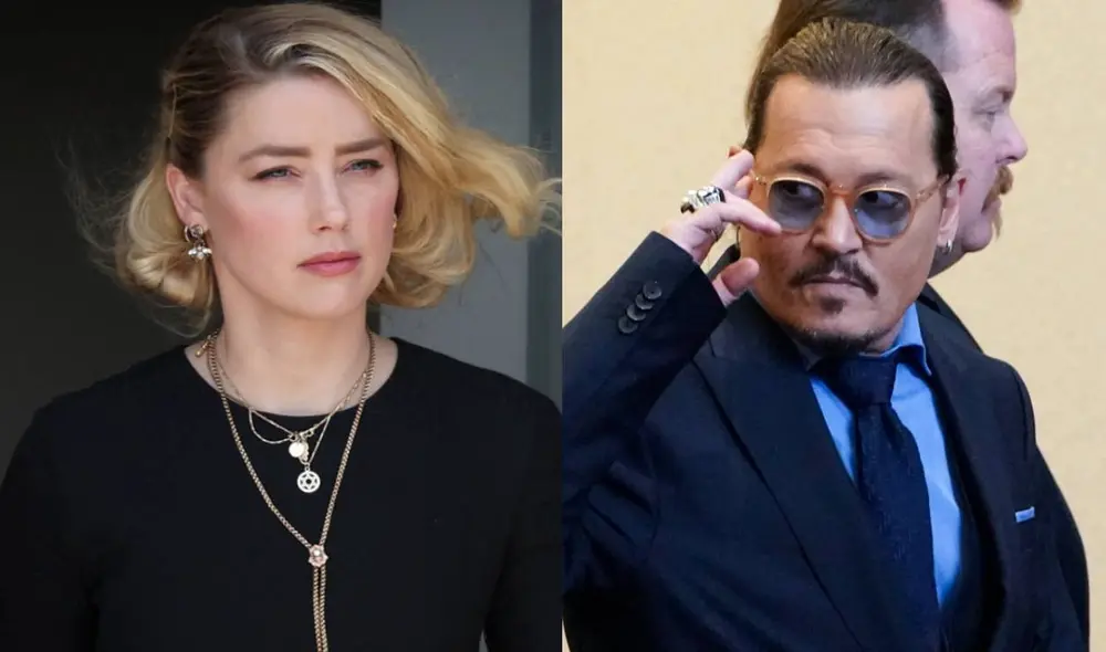 Amber Heard rompe su silencio en entrevista tras perder juicio contra Johnny Depp. Foto: composición/ AFP