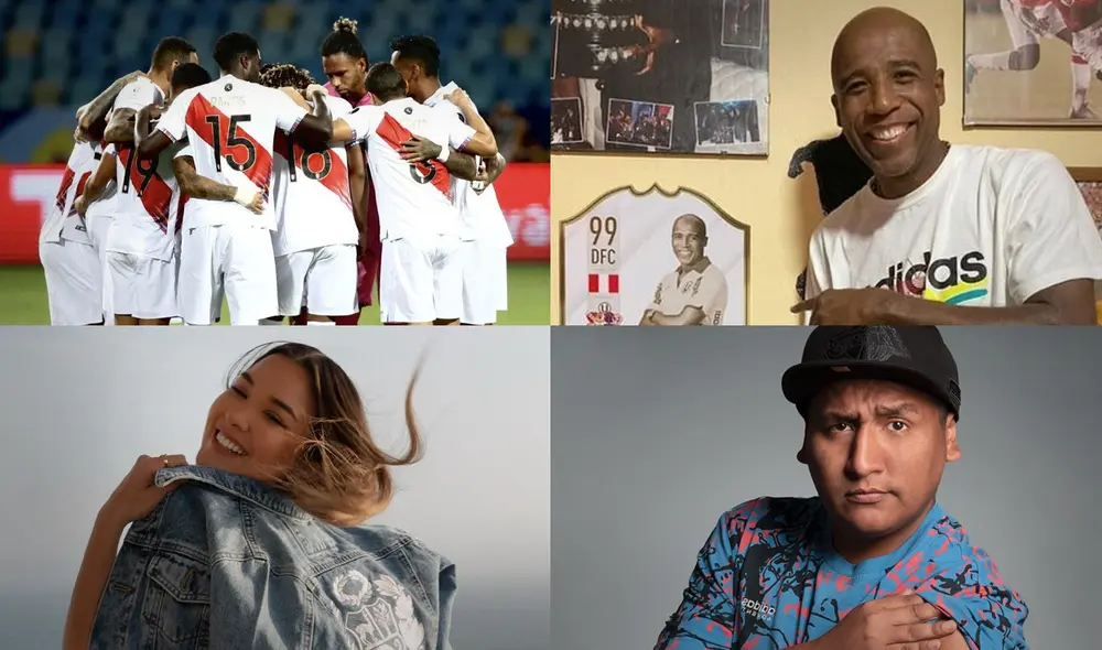 Jorge Luna, Jesús Alzamora, el 'Cuto' Guadalupe y más famosos viajaron a Doha, Qatar, por el partido de la Blanquirroja. Foto: Composición GLR