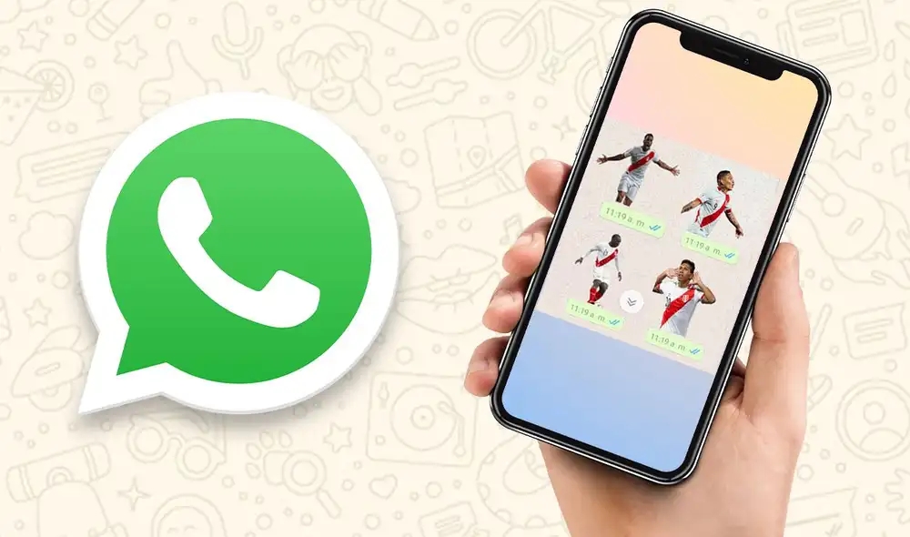 Estos stickers de WhatsApp solo están disponibles en Android. Foto: composición LR