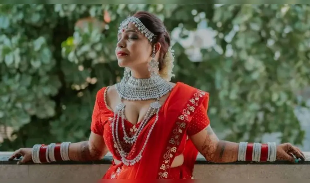 La ceremonia se llevó a cabo 8 de junio con los protocolos de su religión. Foto: instagram @kshamachy