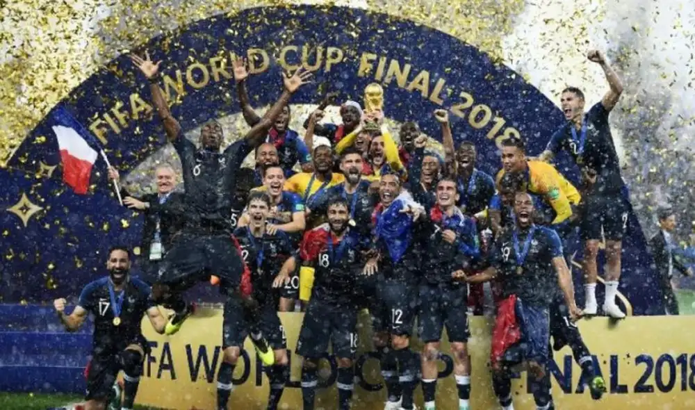 Francia ganó 38 millones de dólares en el mundial pasado. Foto: AFP