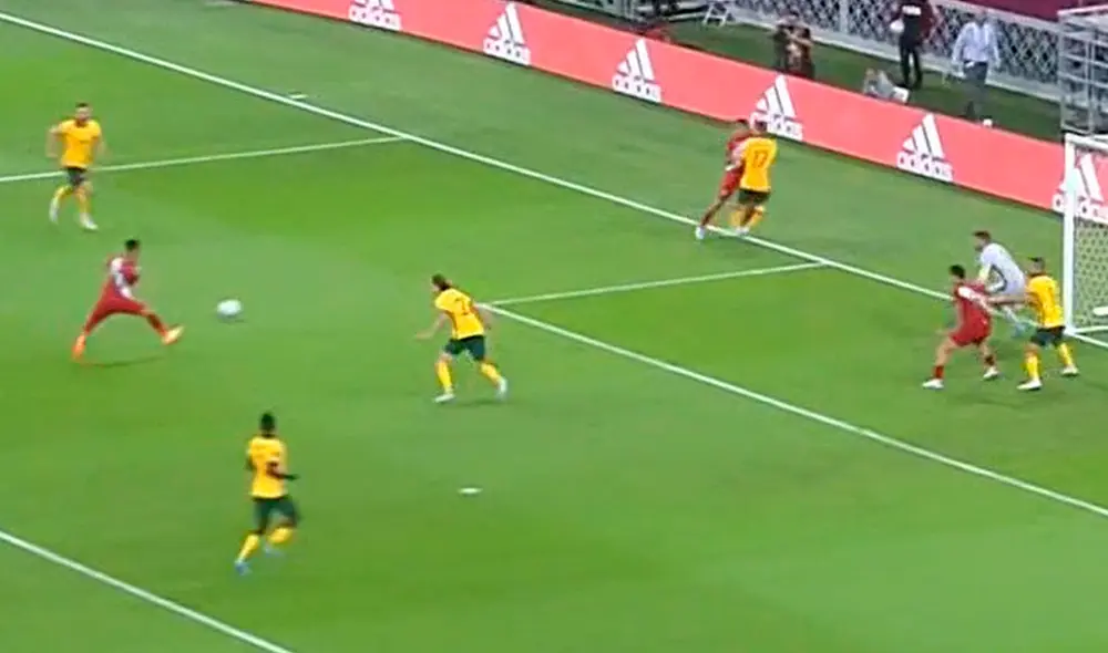 Christian Cueva tuvo el 1-0 al inicio de la segunda parte complementaria. Foto: TNT Sports