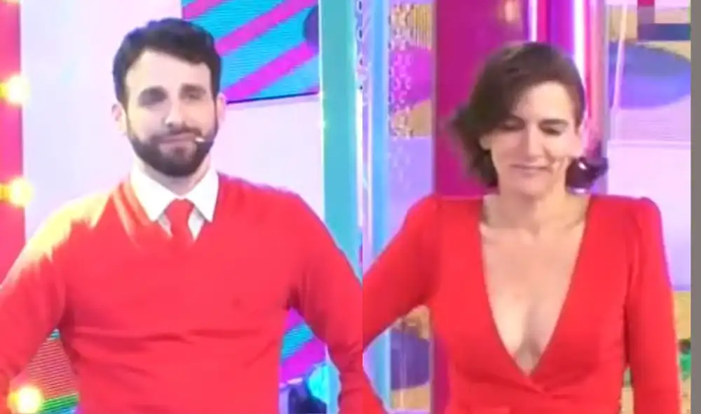 Conductores de "Amor y fuego" enviaron un sentido mensaje a los televidentes. Foto: captura de Willax TV Conductores de "Amor y fuego" enviaron un sentido mensaje a los televidentes. Foto: captura de Willax TV