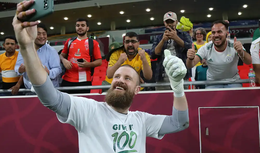 Andrew Redmayne juega en Sydney FC. Foto: AFP Andrew Redmayne juega en Sydney FC. Foto: AFP