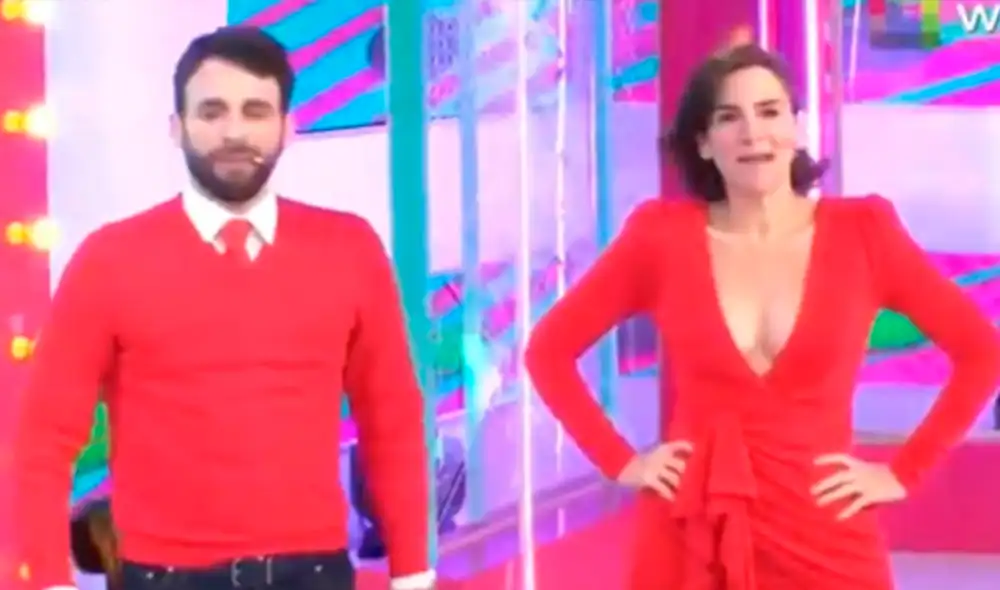 Rodrigo González y Gigi Mitre pensaron que Perú ganaría el repechaje contra Australia. Foto: captura de Amor y fuego Rodrigo González y Gigi Mitre pensaron que Perú ganaría el repechaje contra Australia. Foto: captura de Amor y fuego