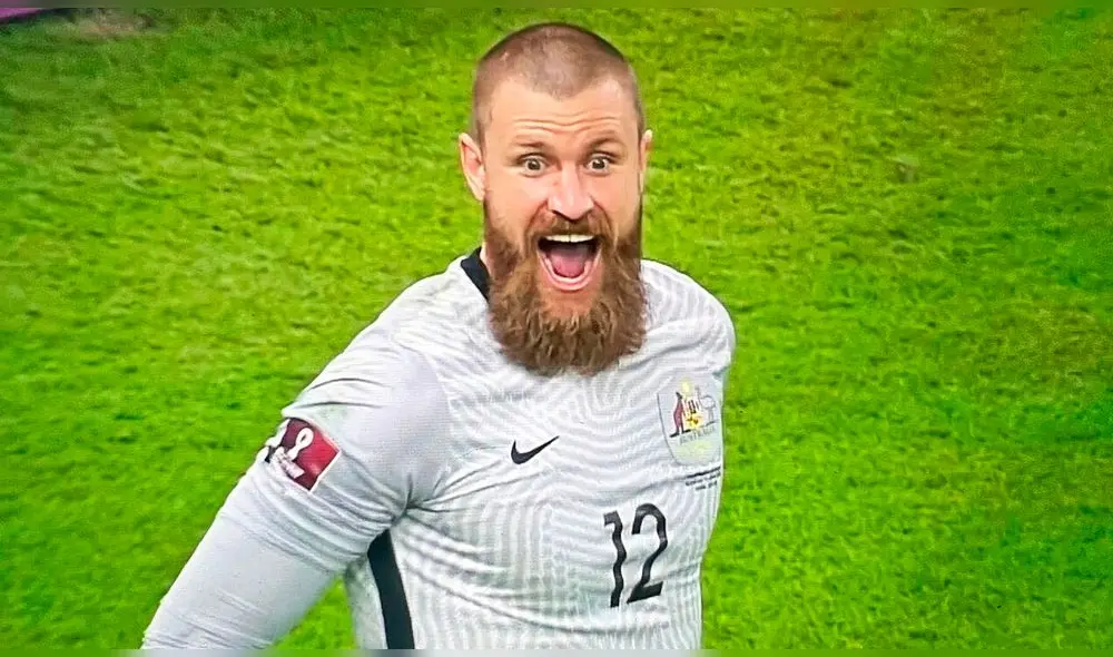 Conoce más sobre Andrew Redmayne, el portero australiano que 'baila' antes de tapar penales. Foto: captura de Movistar Deportes