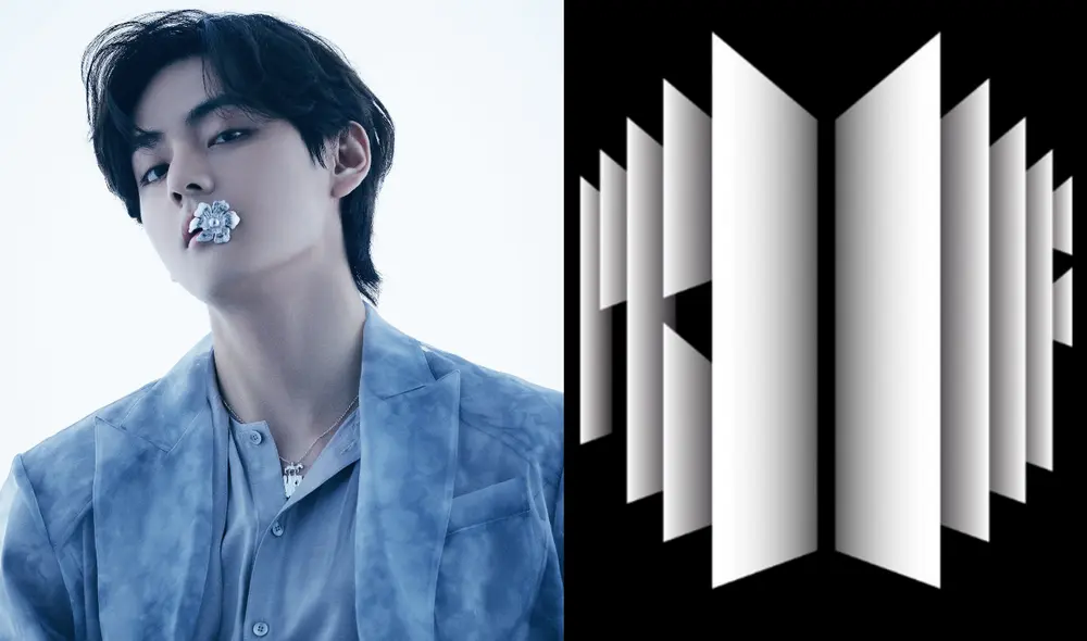 Taehyung, mejor conocido como V, celebró el noveno aniversario de BTS junto a sus compañeros de banda en una transmisión en YouTube. Foto: composición La República / BIGHIT