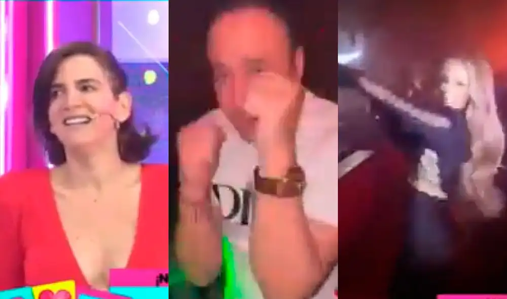 Sheyla Rojas en la noche de fiesta que disfrutó junto a 'Sir Winston'. Foto: composición/ captura de Willax TV Sheyla Rojas en la noche de fiesta que disfrutó junto a 'Sir Winston'. Foto: composición/ captura de Willax TV