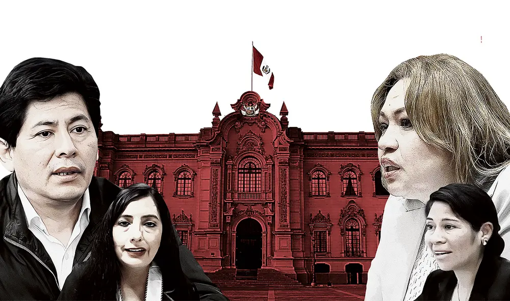 Enfrentados. Karelim López buscó escoger fiscal (Luz Taquire) y hoy su declaración se enfrenta a la de otro aspirante a colaborador eficaz, Zamir Villaverde, ante la fiscal Karla Zecenarro. Foto: composición LR