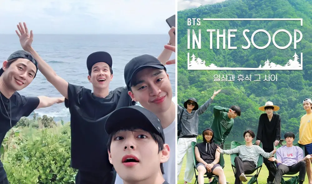 Taehyung de BTS, Park Seo Joon y más integrantes del Wooga squad formarán parte del especial de "In the soop". Foto: composición La República / Weverse