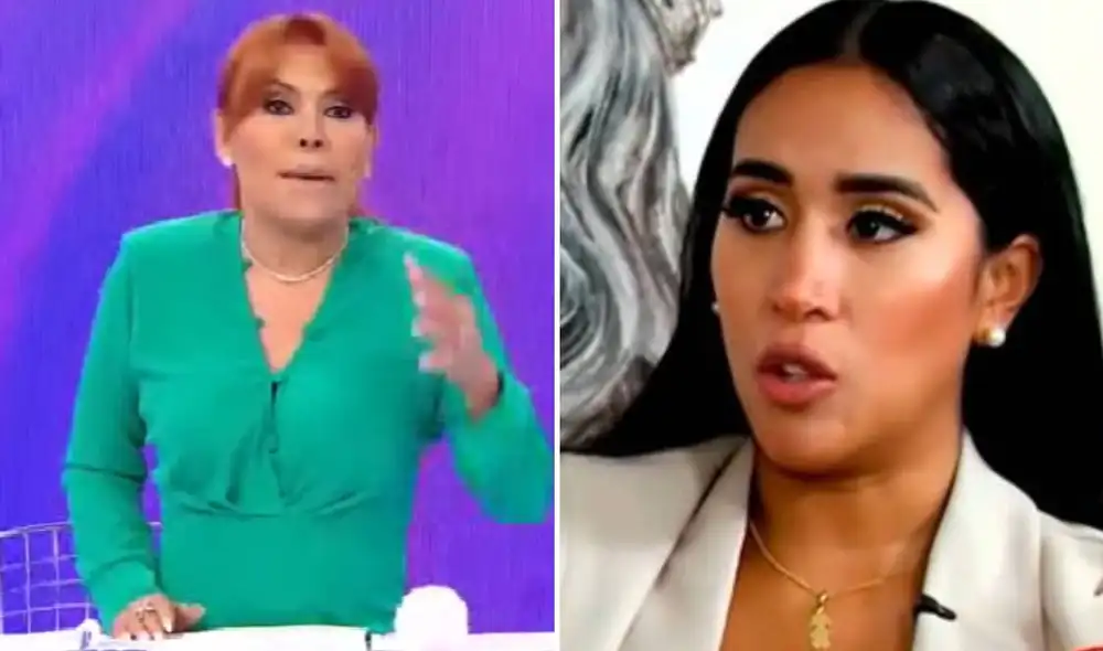 Magaly Medina lamentó el accionar de Melissa Paredes en su enfrentamiento con Rodrigo Cuba. Foto: captura ATV / América TV Magaly Medina lamentó el accionar de Melissa Paredes en su enfrentamiento con Rodrigo Cuba. Foto: captura ATV / América TV
