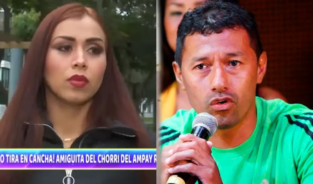 Asimismo, Ruth Medina aseguró que no quería una relación formal con el 'Chorri' Palacios. Foto: Magaly TV/captura, Roberto Palacios/Facebook