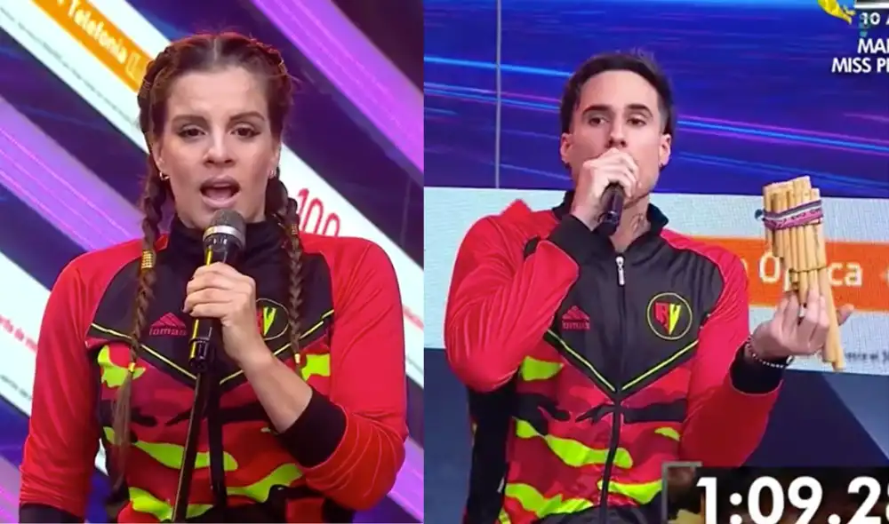 Alejandra Baigorria regresó a "Esto es guerra" luego de haber sufrido una lesión. Foto: Esto es guerra/captura Alejandra Baigorria regresó a "Esto es guerra" luego de haber sufrido una lesión. Foto: Esto es guerra/captura