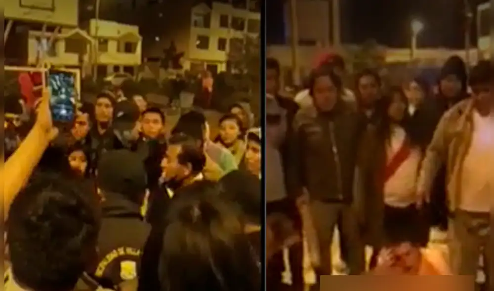 Moradores golpearon al delincuente que robó en la zona en 6 ocasiones antes de ser atrapado. Foto: captura/América TV Moradores golpearon al delincuente que robó en la zona en 6 ocasiones antes de ser atrapado. Foto: captura/América TV