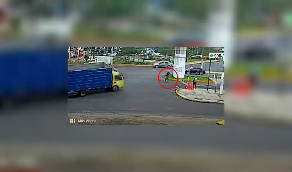 Ahora, la vícitma se encuentra internado en la unidad de cuidados intensivos (UCI) del hospital Hipólito Unanue. Foto: Captura de América Noticias.