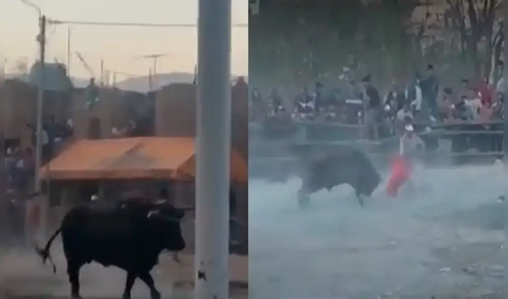 Fiesta patronal se desarrolló luego de años de la pandemia. Foto: captura de América Fiesta patronal se desarrolló luego de años de la pandemia. Foto: captura de América