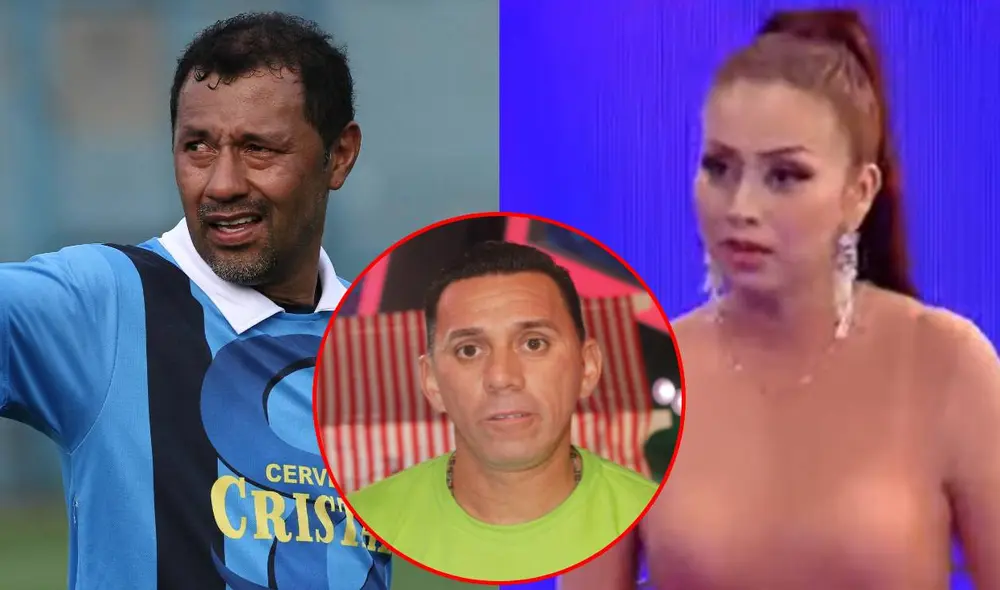 Joven protagonista del ampay con el 'Chorri' Palacios se presenta en el set de "Magaly TV, la firme". Foto: composición/ La República/ captura de ATV