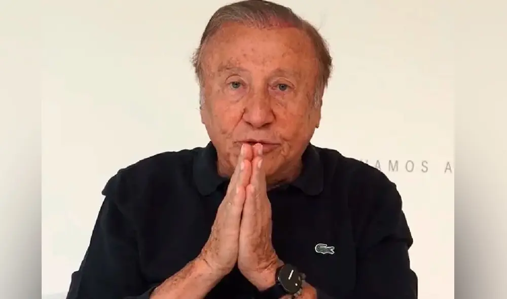 "Acepto en mi corazón y en mi conciencia que me equivoqué", dijo Rodolfo Hernández. Foto: captura/Twitter