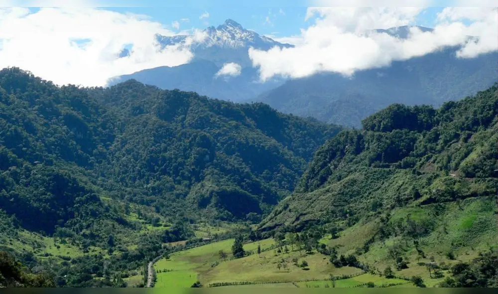 Llurimagua, en la provincia de Imbabura, es una concesión minera de propiedad de Enami EP, que presenta indicios de cobre y molibdeno.   Foto: difusión