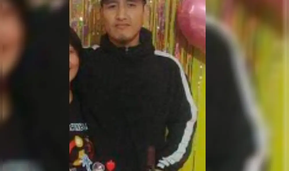 El joven trabaja como albañil con su padre de 78 años. Foto: WhatsApp La República