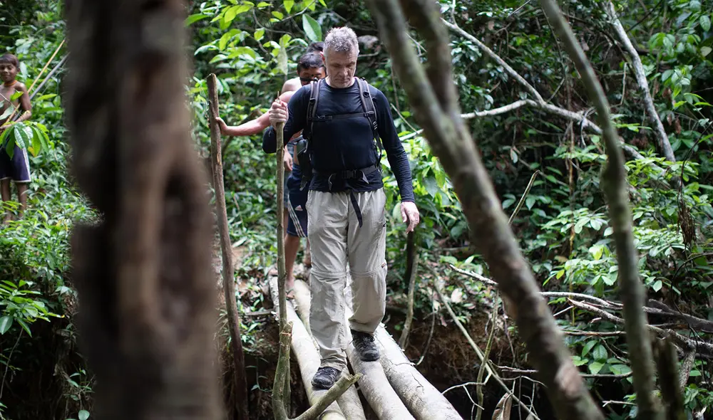 El periodista Dominic Phillips y el indigenista Bruno Pereira llevan más de una semana desaparecidos. Foto: AFP