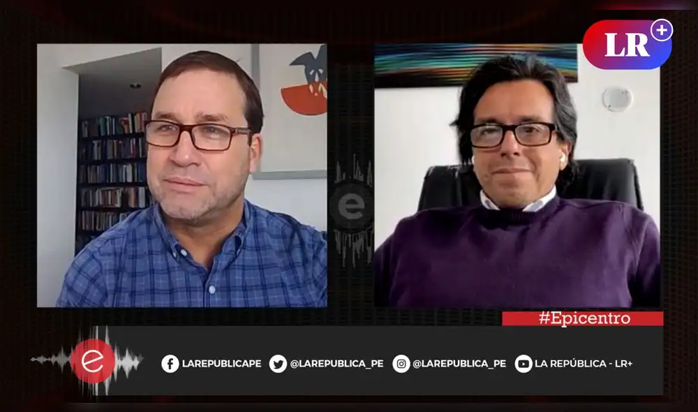 Edward Málaga-Trillo, congresista del Partido Morado. Foto: captura de LR+ Edward Málaga-Trillo, congresista del Partido Morado. Foto: captura de LR+