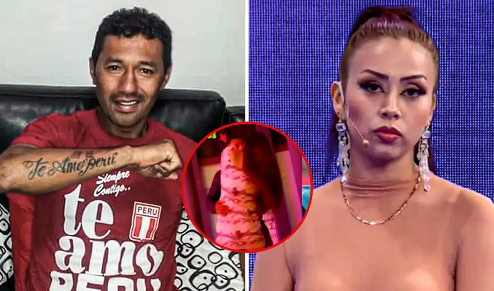 ¡No se salvó! La chiclayana salió al frente para contar lo que en realidad pasó con el 'Chorri' Palacios. Foto: Composición GLR