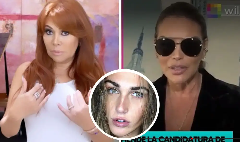 Jessica Newton y Magaly Medina fueron amigas durante varios años. Foto: Instagram/captura Willax TV Jessica Newton y Magaly Medina fueron amigas durante varios años. Foto: Instagram/captura Willax TV