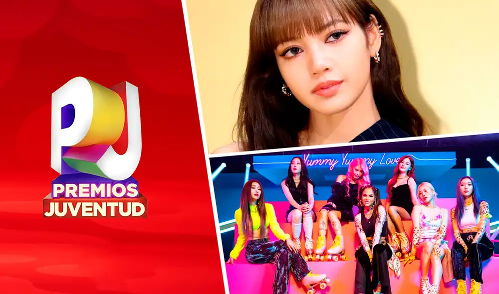 MOMOLAND y Lisa fueron nominadas por colaboraciones con artistas latinos. Foto: composición Univisión/YG/Naver