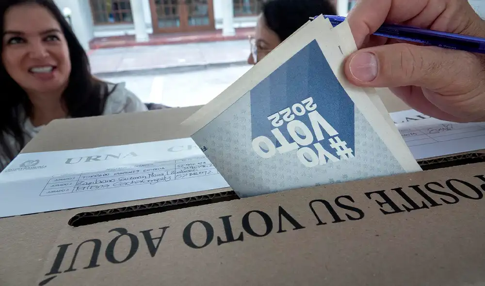 Las votaciones de segunda vuelta en Colombia se darán este domingo 19 de junio. Foto: EFE Las votaciones de segunda vuelta en Colombia se darán este domingo 19 de junio. Foto: EFE