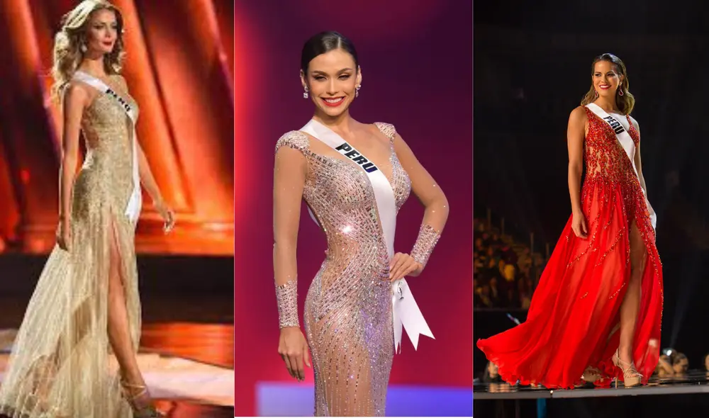 Laura Spoya, Janick Maceta y Valeria Piazza se coronaron como Miss Perú.
Foto: Difusión.