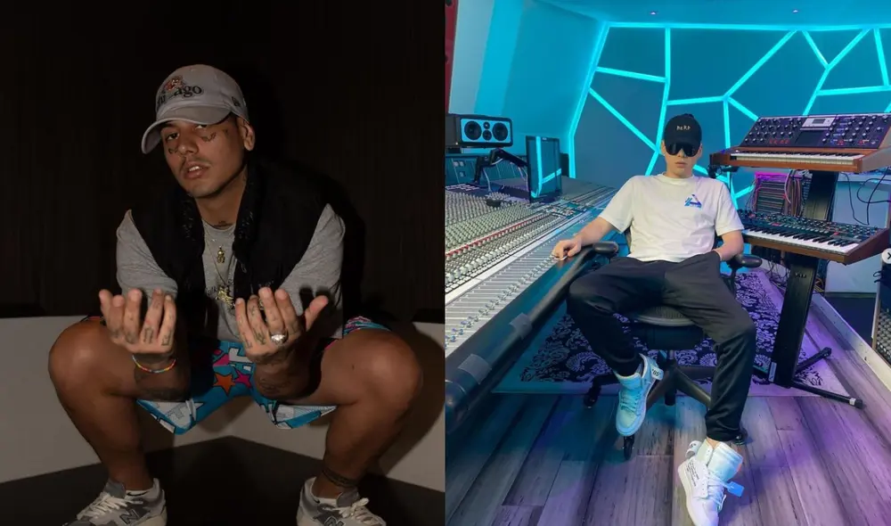 Duki y Bizarrap prometieron el año pasado realizar una sesión. Foto: composición/Instagram Duki y Bizarrap