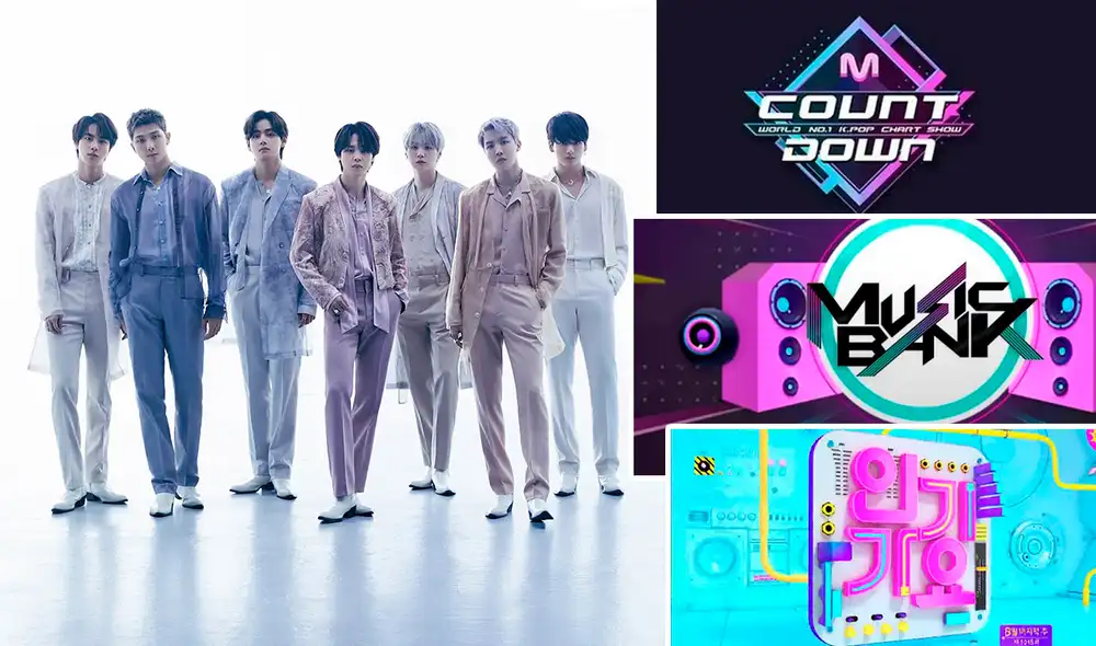 Estos son los 3 programas musicales que tendrán a BTS en su comeback. Foto: composición BIGHIT/Naver