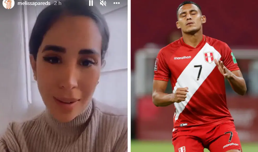 Melissa Paredes se refirió a Alex Valera tras la eliminación de la selección peruana del Mundial de Qatar. Foto: Instagram/EFE