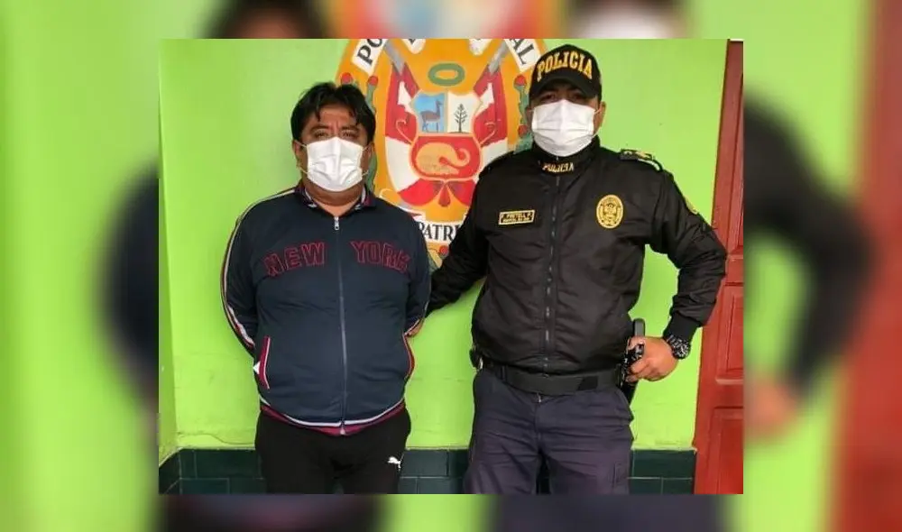 Detenido postuló 2 veces a la alcaldía del distrito de Razuri. Foto: PNP Detenido postuló 2 veces a la alcaldía del distrito de Razuri. Foto: PNP