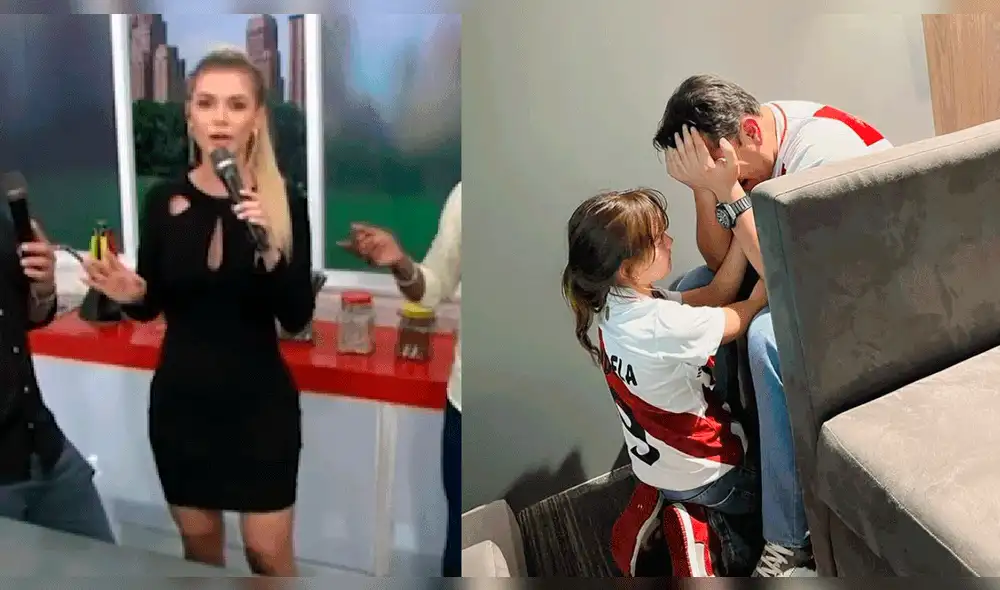 Brunella Horna dijo cómo se sintió Richard Acuña tras ver perder a Perú. Foto: composición Instagram/Richard Acuña/América TV Brunella Horna dijo cómo se sintió Richard Acuña tras ver perder a Perú. Foto: composición Instagram/Richard Acuña/América TV