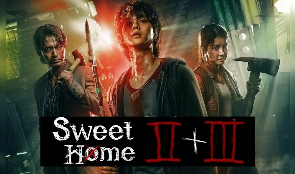 La serie de terror de "Sweet home" continúa con nuevas temporadas. Foto: composición/Twitter.