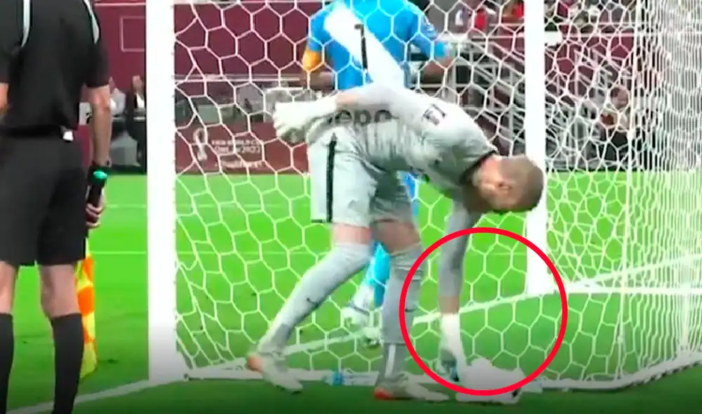 Redmayne jugó sucio contra Gallese. Foto: captura de Movistar Deportes