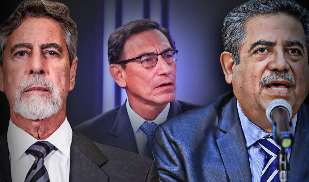 Martín Vizcarra fue vacado el 20 de octubre de 2020 por el Congreso de la República. Foto: composición/La República