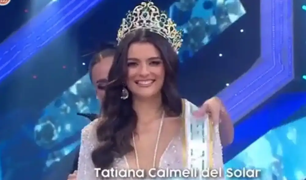 Tatiana Calmell se quedó con otro de los títulos entregados en esta programa especial de "Esto es guerra". Foto: captura América TV Tatiana Calmell se quedó con otro de los títulos entregados en esta programa especial de "Esto es guerra". Foto: captura América TV