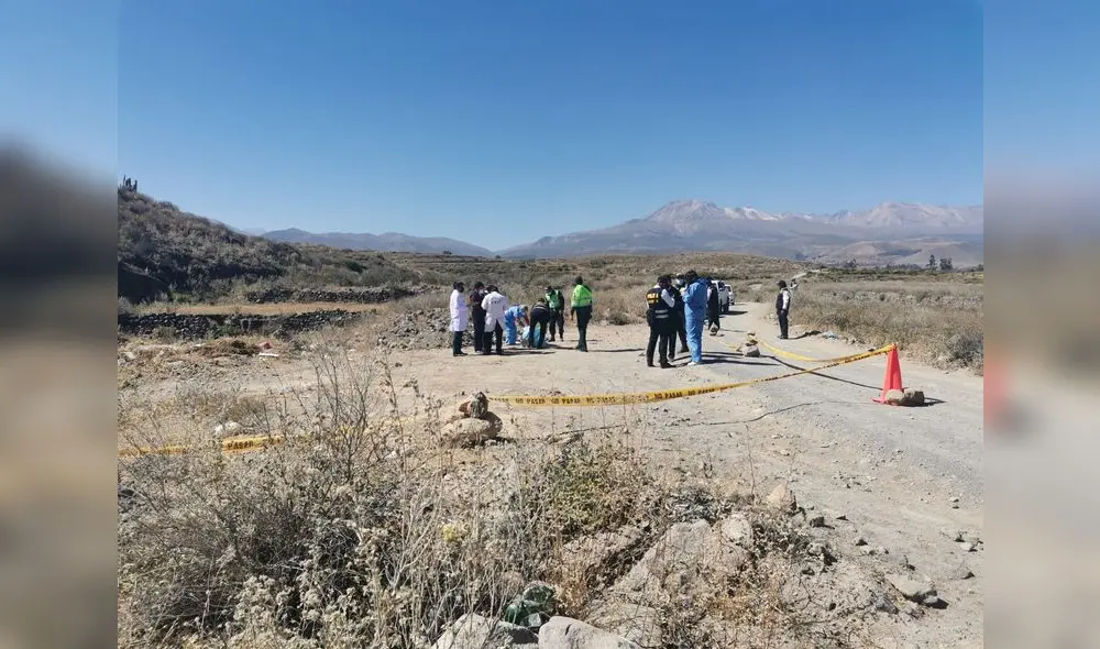 Arequipa: dos jóvenes fueron asesinados y arrojados en diferentes distritos.