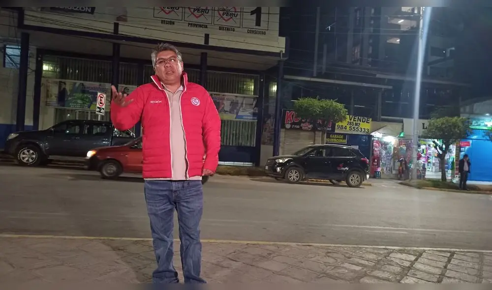Cusco. Werner Salcedo detalló la denuncia que interpuso Somos Perú. Foto: URPI/Alexander Flores